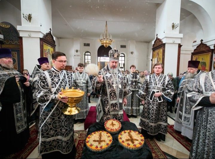 Первая неделя Великого поста. Архиерейское богослужение